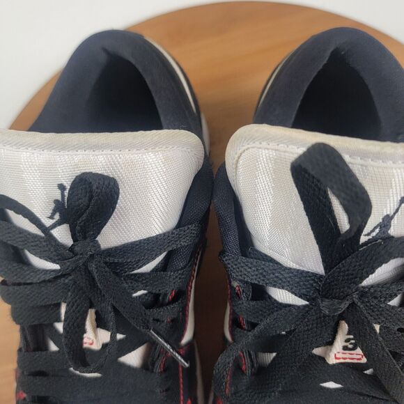 Women Nike Air Jordan 1 Retro Low SE Utility Black White Gym Red DD9337-106 sz 8 - Picture 14 of 15